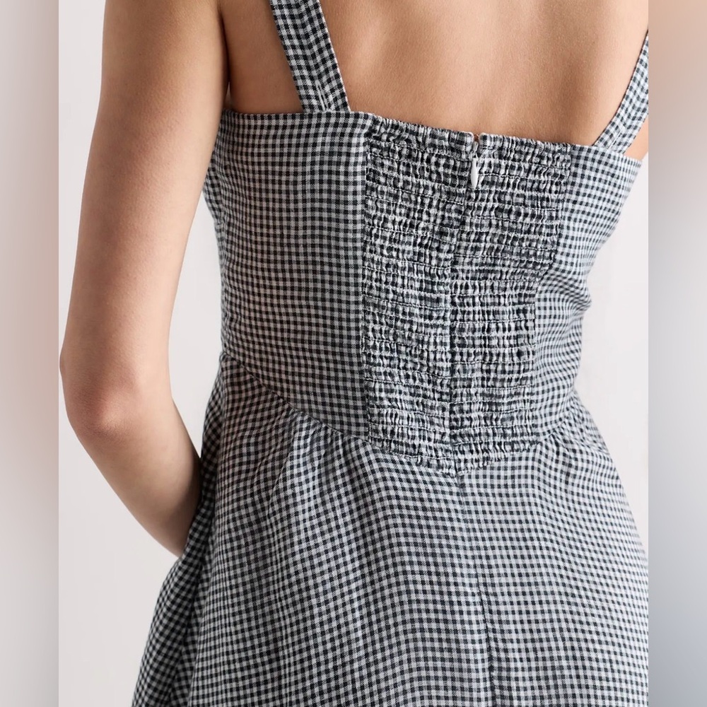 Quince 100% European Linen Corset Midi
Dress - Picture 5 of 8